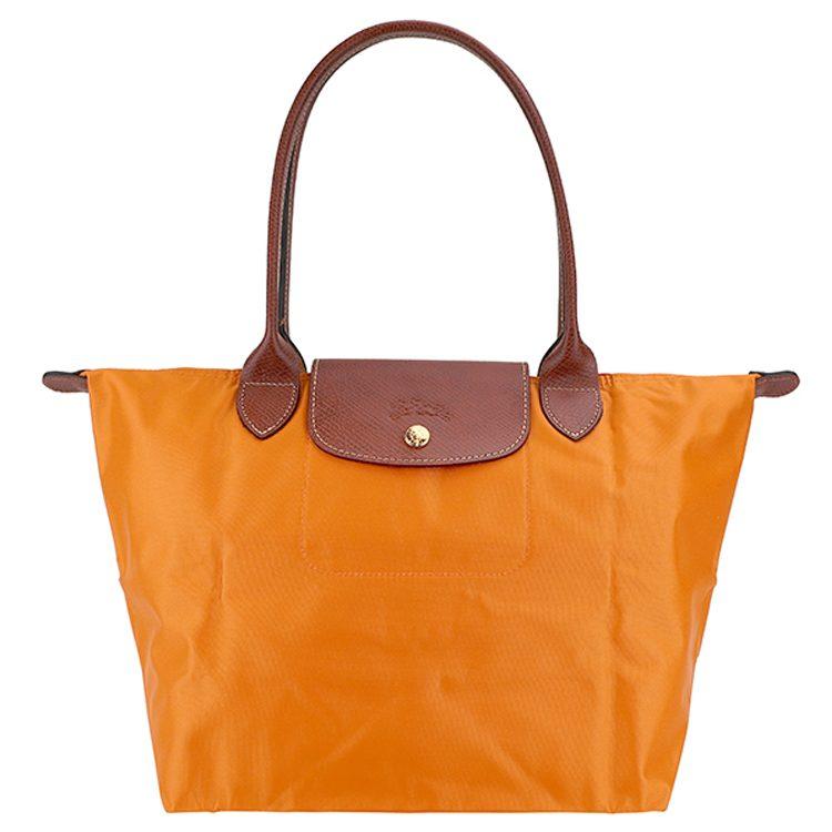 Longchamp Сумка-тоут Le Pliage из канваса с кожаной отделкой, Сумка для покупок, Сумка-пельмень, Сумка, Сумка через плечо, Маленькая женская, 2605089025
