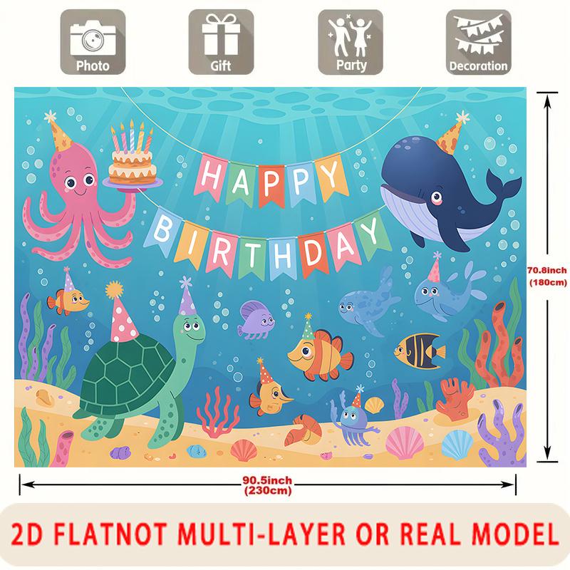 Party Backdrop Multicolor Photo Booth Background Wall Decor