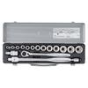 Socket Wrench Drive 17 Silver Set, 12.7mm (1/2"), 750MS, Pieces,