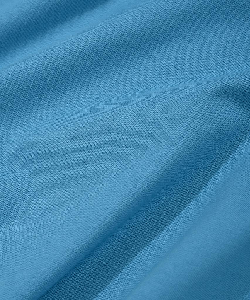 COVERNAT WOMAN Crop Fit Cassette Graphic T-Shirt Blue