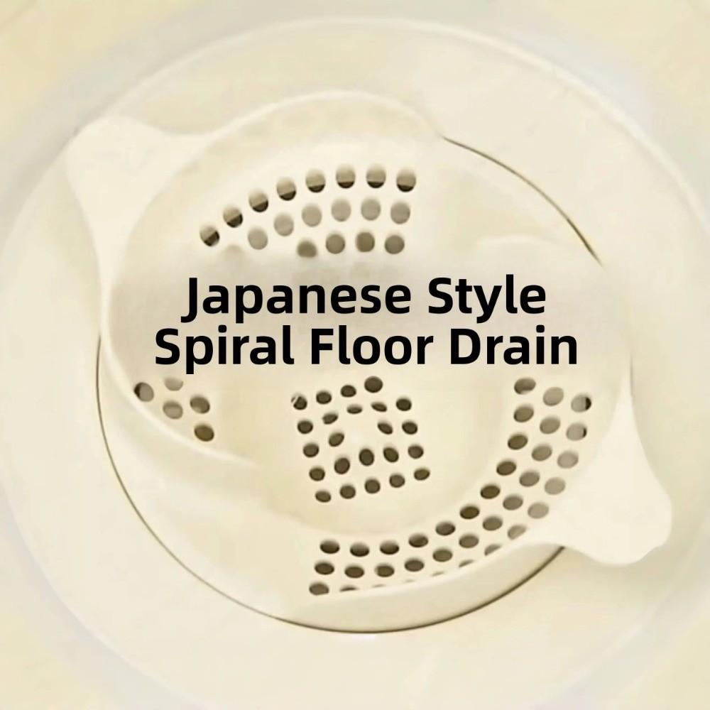 Modern Anti-Clogging Drain Cover Rotating Mesh Design Hair Collector Bug Proof Sink Strainer Toilet Area