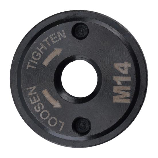 Углошлифовальная машина Фланцевая гайка M14 Быстросъемная стопорная гайка Самоконтрящаяся фланцевая гайка Резьба 5/8 Запасные части для шлифовальных дисков