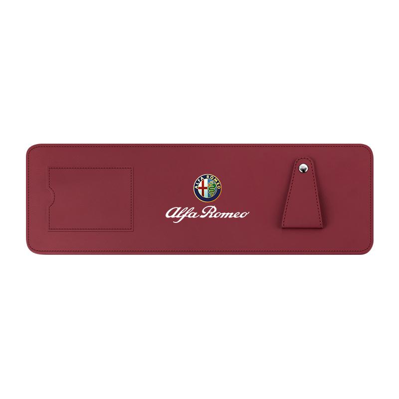 WAZJ3 Car Sunshade Extension Board Multi-functional Extended Storage Panel For Alfa Romeo 156 159 147 4C 8C 166 Giulia Giulietta Mito