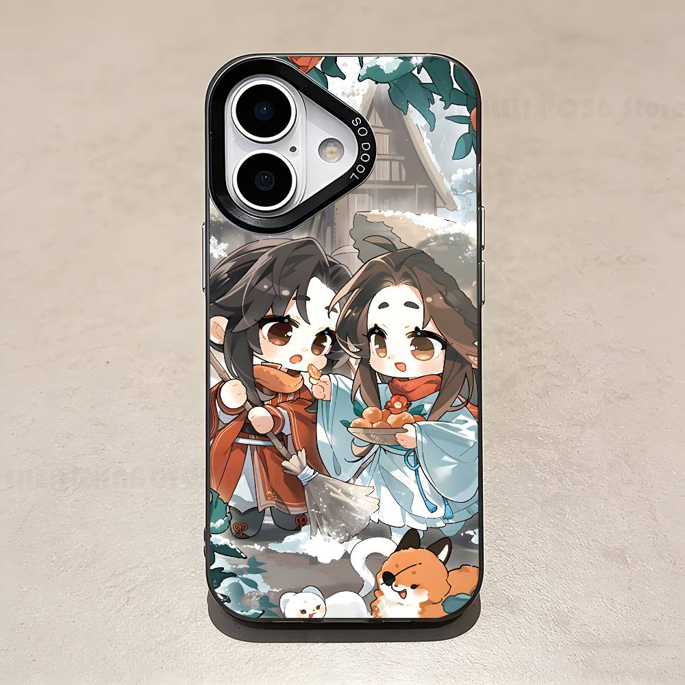 Cut Tian Guan Ci Fu Hua Cheng Xie Lian Phone Case For IPhone 17 16e 16 15 14 13 12 Pro Max X XR XS MAX Back Cover