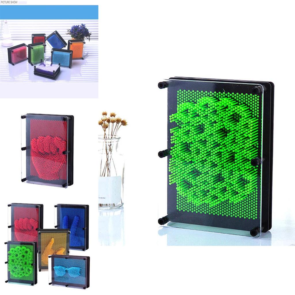 Timeless Funny Game 3d Clone Shape Pin Art Pinscreen Hand Mold Toy For Creative Fun