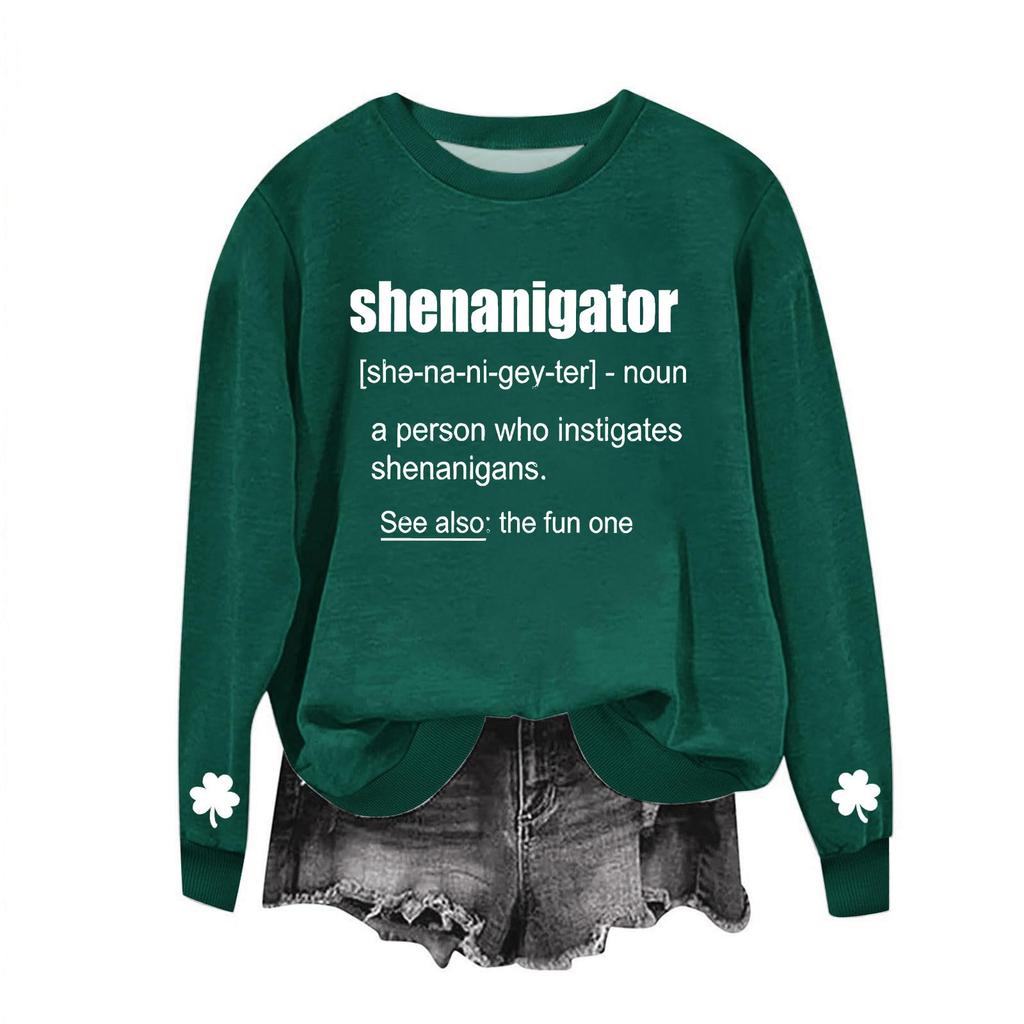 Женские повседневные модные толстовки с длинным рукавом и круглым вырезом с принтом, пуловер, топ