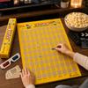 Scratch Off 100 Movies - Plakat Zdrapka 100 Kultowych Filmów A2