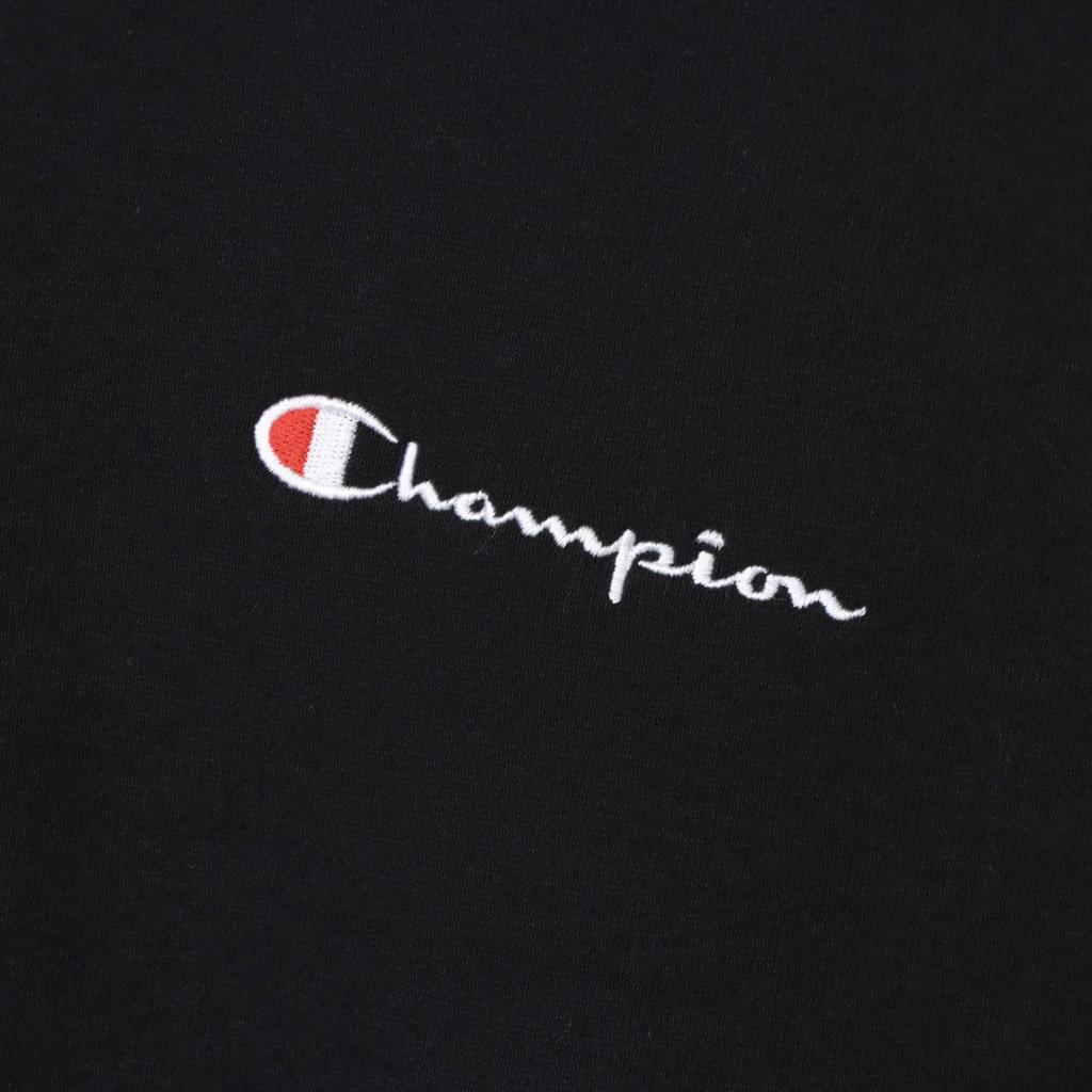 Champion Long Sleeve Cotton USA Script Logo Sweatshirt C8-Y014Z-090-L Half-Zip