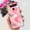 For LG G8X ThinQ Case  LG V50 ThinQ V50s ThinQ V50 Dual Screen Liquid Silicone Bumper Coque Fundas Marble Space Man Dragon Capa