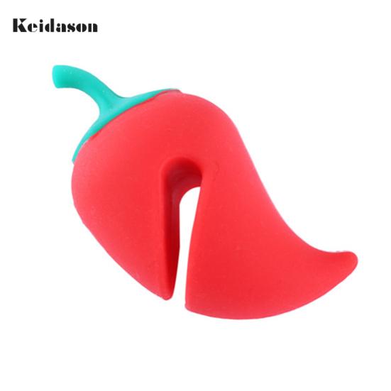 Силиконовый держатель для крышки кастрюли при варке (готовке)