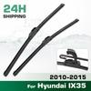For Hyundai IX35 2010-2015 2011 2012 2013 2014 Wiper Front Wiper Blades Windshield Windscreen Window Brush 24"+16