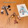 Handmade DIY Change Baby Girl Next Door Bubble Keychain Pendant Female Cute Miu Bag Doll Pendant