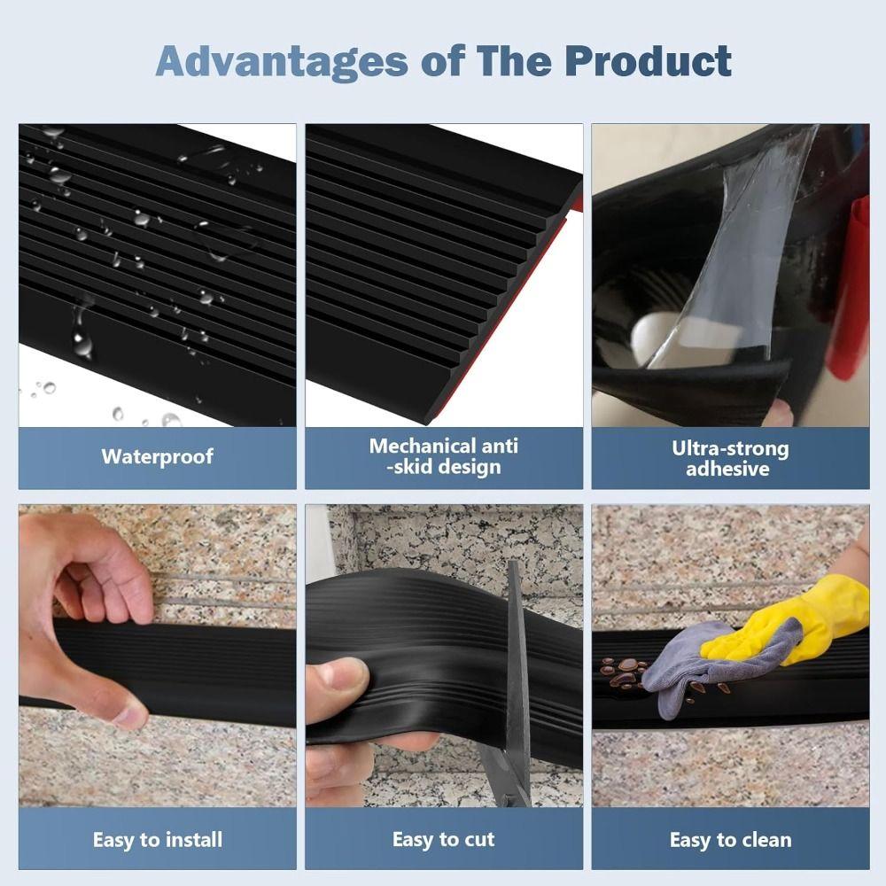 Self-Adhesive Stair Edge Protector 100cm Decorative Strip High Quality Corner Trim Indoor Outdoor