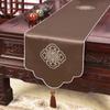 New Chinese Zen Embroidery Table Flag TV Cabinet Cover Cloth Tea Table Table Flag Shoe Cabinet Bed Tail Scarf Long Table Flag