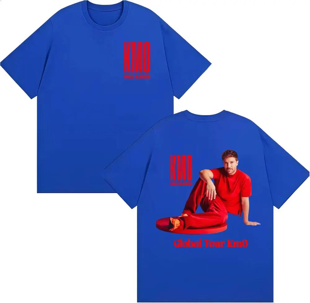 Pablo Alborán Global Tour Kmo 2026 Graphic T Shirt Unisexs Clothing Fashion Classic Oversized Tshirts Cotton Short Sleeve Tshirt