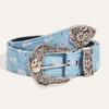 Korean Style Metal Buckle Belts Y2k Vintage Wide Belt Personality Retro Jeans Belt  Women