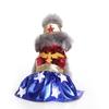 Colorful Pet Cosplay Clothes Polyester Dog Halloween Dress Pet Dress Up Outfit   Cosplay