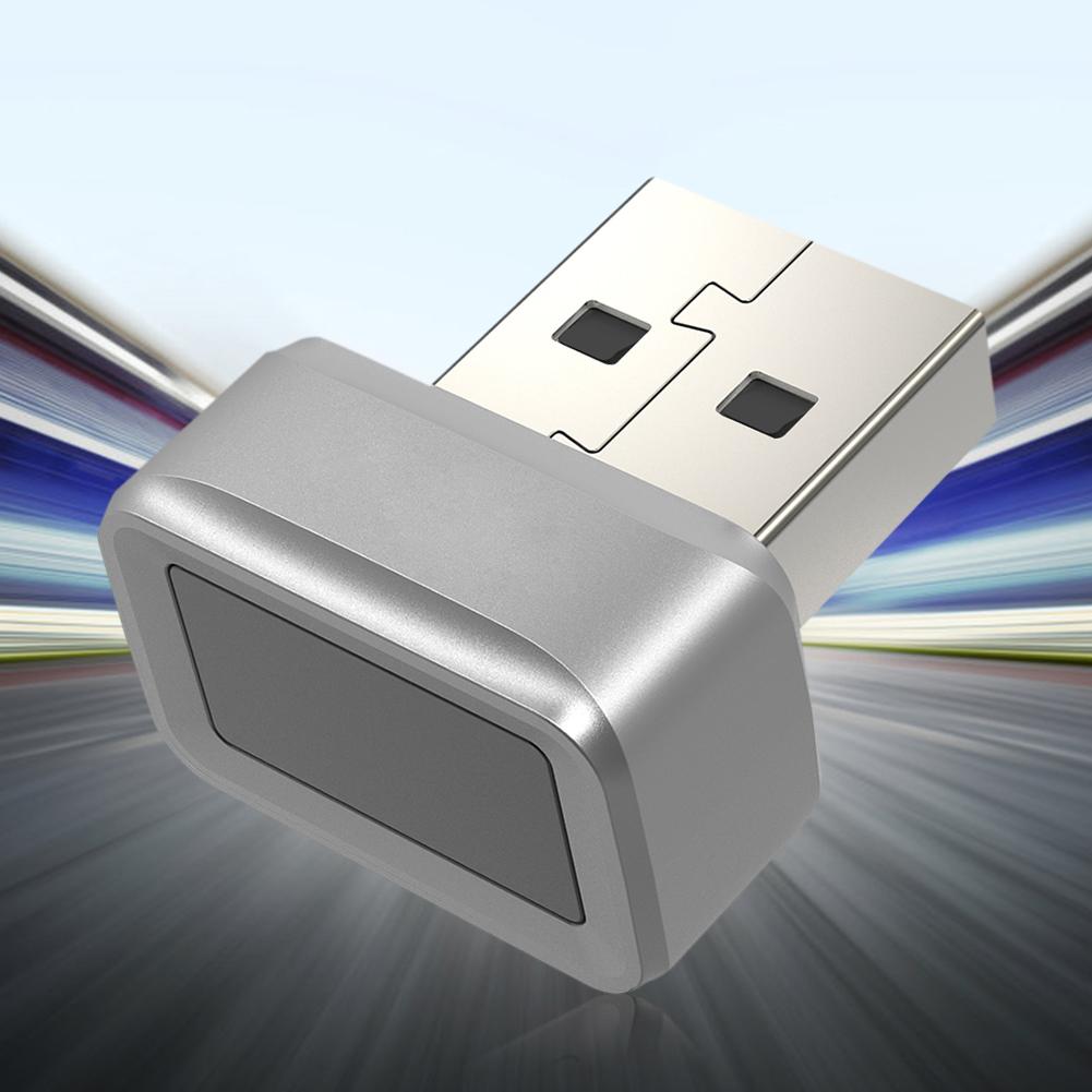 USB-сканер отпечатков пальцев 360° Touch Biometric Mini Security Key Dongle Windows Hello Мини-сканер отпечатков пальцев для ПК или ноутбука