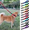 Nylon Short Dog Training Leash for Medium and Large Breeds