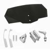 Motorcycle Windshield Extension Adjustable Clip On Heightened Windscreen Deflector Extension Spoiler