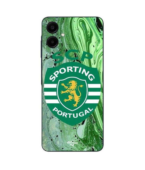 Чехол для телефона - Maniacase - Samsung Galaxy A06 - Силиконовый - Гибкий - Sporting Portugal