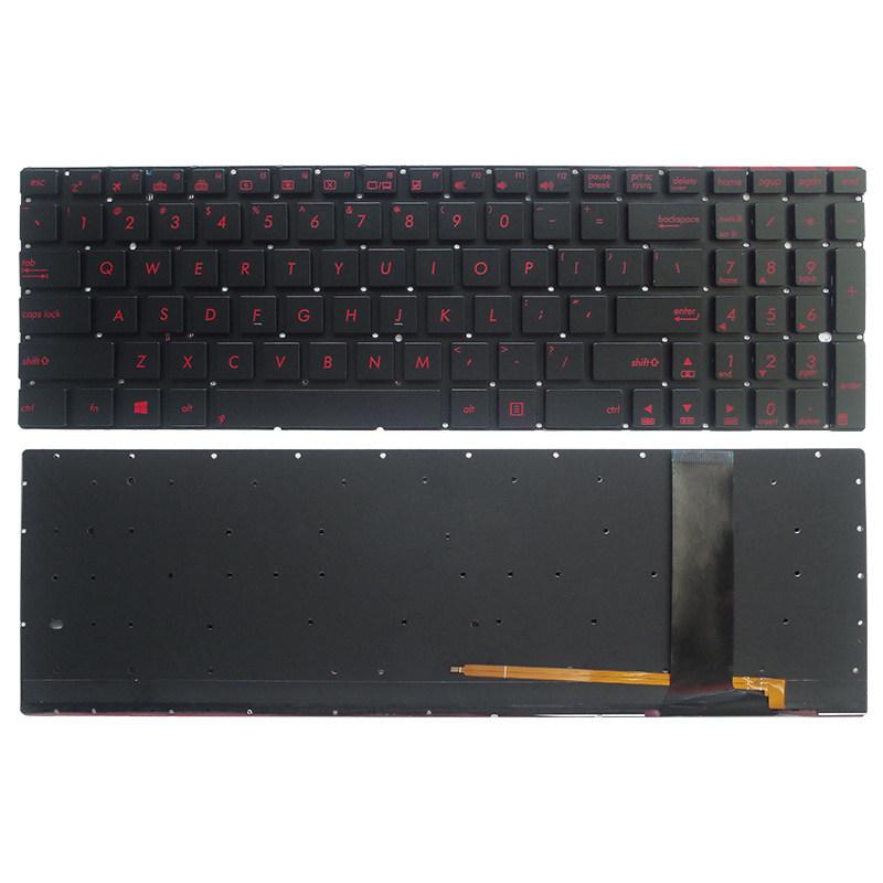 Совместимая клавиатура для моделей ASUS: N56DP/N56VZ/VM/N56/N76S/Q550L/N750/N550J (США/РФ).