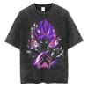 Unisex Hip Hop Anime Dragon Ball Washed Tshirt Japanese Graphic T Shirt Oversized Men Harajuku T-Shirt Loose Top Tees Cotton