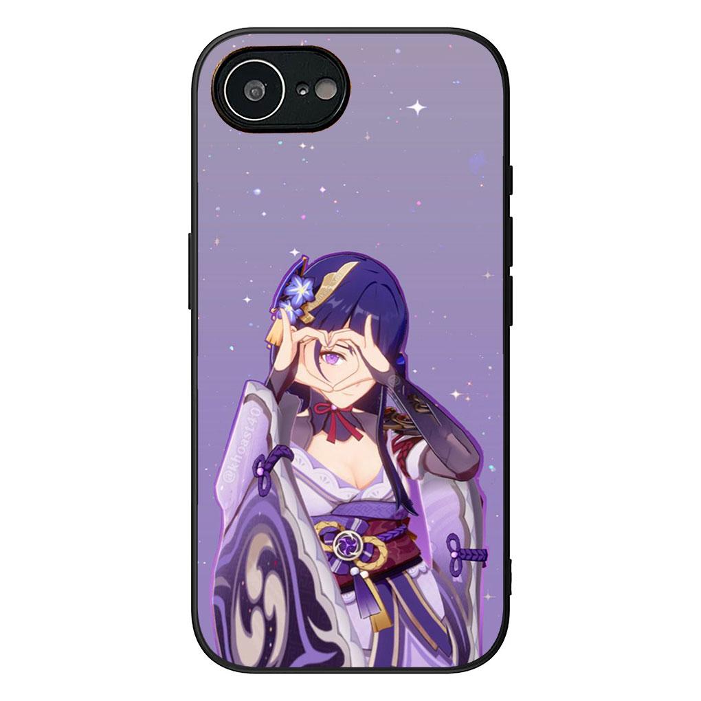 Чехол для телефона для Xiaomi Poco C75 C65 C71 C85 X7 X6 X5 F7 F8 Ultra F6 Pro Корпус Case Baal Raiden Shogun Genshins Impacts Venti