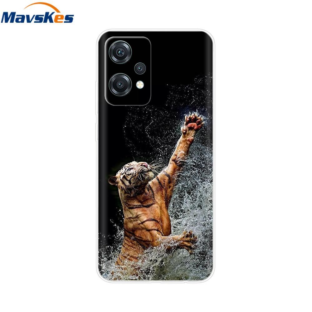 Чехол-бампер для OnePlus Nord CE 2 Lite 5G, Чехол для OnePlus Nord 2T, Мраморный, Прозрачный, Мягкий, Прозрачный силиконовый чехол для телефона, Funda Bumper