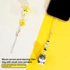 2Pcs Keychain Pendant Puppy Design Lightweight Miniature Key Holder Emotional Healing Keychain Backpack Accessories