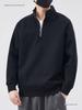 Мужская модная толстовка с полумолнией и стойкой воротником - Весна/Осень Свободный крой Пуловер