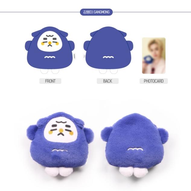 Предзаказ CRAVITY POP-UP Store 2023 CCREW Плоская меховая кукла