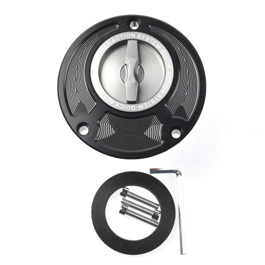 Aluminum Fast Gas Fuel Filler Cover Motorcycle Quick Open Tank Cap For Yamaha MT10 MT-10 MT10SP 2016-2025