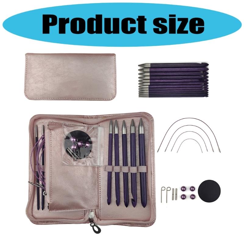 12 шт. сменных крючков для вязания с тросиком 3,5 мм-10 мм тунисский крючок для вязания тунисский афганский крючок для вязания