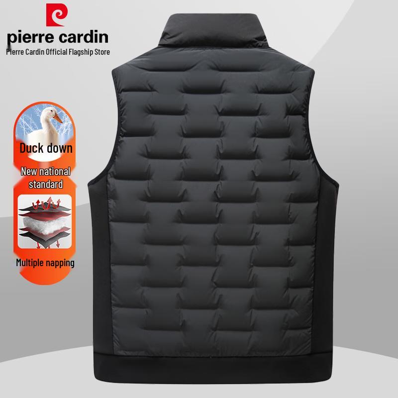 Pierre Cardin Мужской легкий пуховый жилет со стойкой