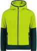 Куртка с капюшоном CMP Hybrid Hoodie Jacket зеленая