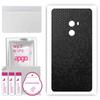 apgo Protective Skin Sticker for the Back Compatible with Xiaomi Mi Mix 2, Wrap Film, Foil, Vinyl - Pattern Black Honeycomb