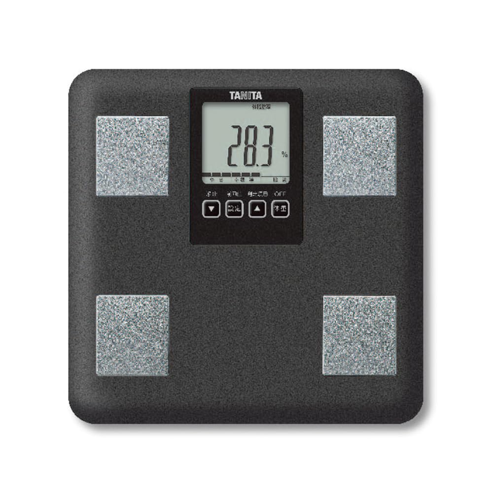Tanita Digital Body Composition Scale Dark Gray Measures Body Fat and Visceral (BC770DG) - - BMI, Percentage, Fat.