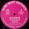 12-дюймовая пластинка ATLANTA - Somehow Someway SSR001 Sure Shot Recor 1992 UK Dance & Electronica Б/У
