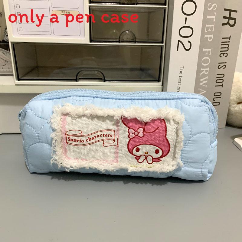 Пенал с дизайном Cinnamoroll и Melody, большой вместимости, для девочек и студентов