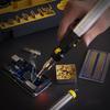LEXIVON Fer a Souder Gaz Multi Fonctions Au Butane Set Dembouts, Fer a Souder De Precision Allumage Integre Et Flamme Ajustable