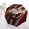 Printed Club Atlético River Plate Printed Folding Umbrella,Outdoor,Leisure,And Travel Umbrella,Durable Umbrella Fabric,Birthday And Holiday Gift