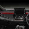 Настоящая мягкая карбоновая наклейка для Toyota Corolla 2019 2020 2021 2022 2023 2024 Панель полосы для второго пилота RHD LHD Аксессуары для интерьера.