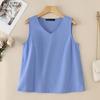 Women Casual V-Neck Summer Sleeveless Tank Tops