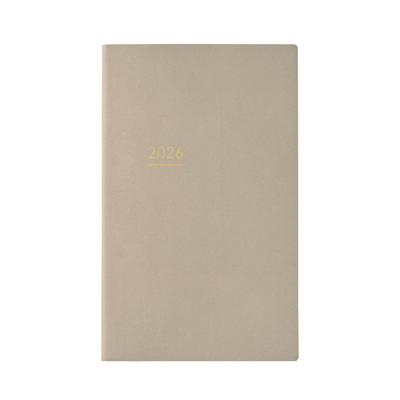 KOKUYO Планировщик Jibun Techo Lite 2026, Месячный/Недельный, A5 Slim, Бежевый, Ni-JL1LS-26, Начинается в декабре 2025