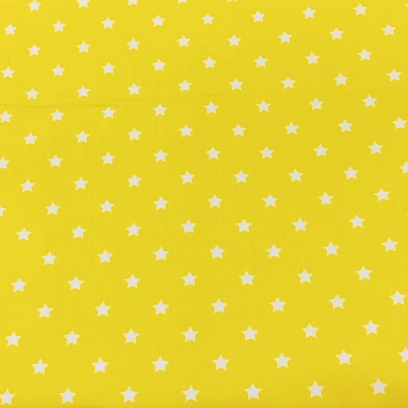 8 шт. Лоскутная ткань DIY Швейный Квилтинговый материал 25x25 см Желтый с принтом 20x25 см Саржевое переплетение Цветочная серия Хлопковая ткань