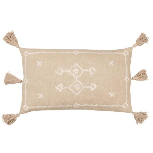Чехол для подушки Yard Folis с вышивкой