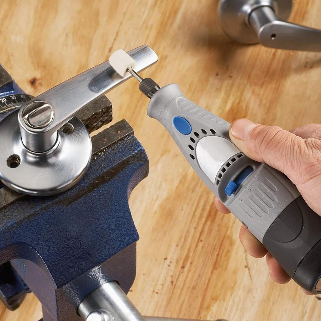 Набор из 36 предметов, набор оправок из шерстяного фетра, 2 формы и 6 размеров, полировальные насадки для полировального круга с вращающимся инструментом Dremel - хвостовик 1/8 дюйма