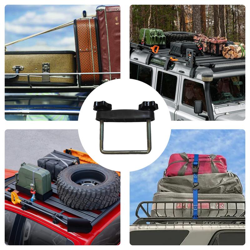 Зажимы для багажника Зажимы для багажника на крыше Зажимы для болтов-скобов Аксессуары для багажника Инструменты Монтажные гайки Металлические зажимы для U-образных кронштейнов