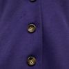 Manteau viola avec boutons écailles Femme PLEASE